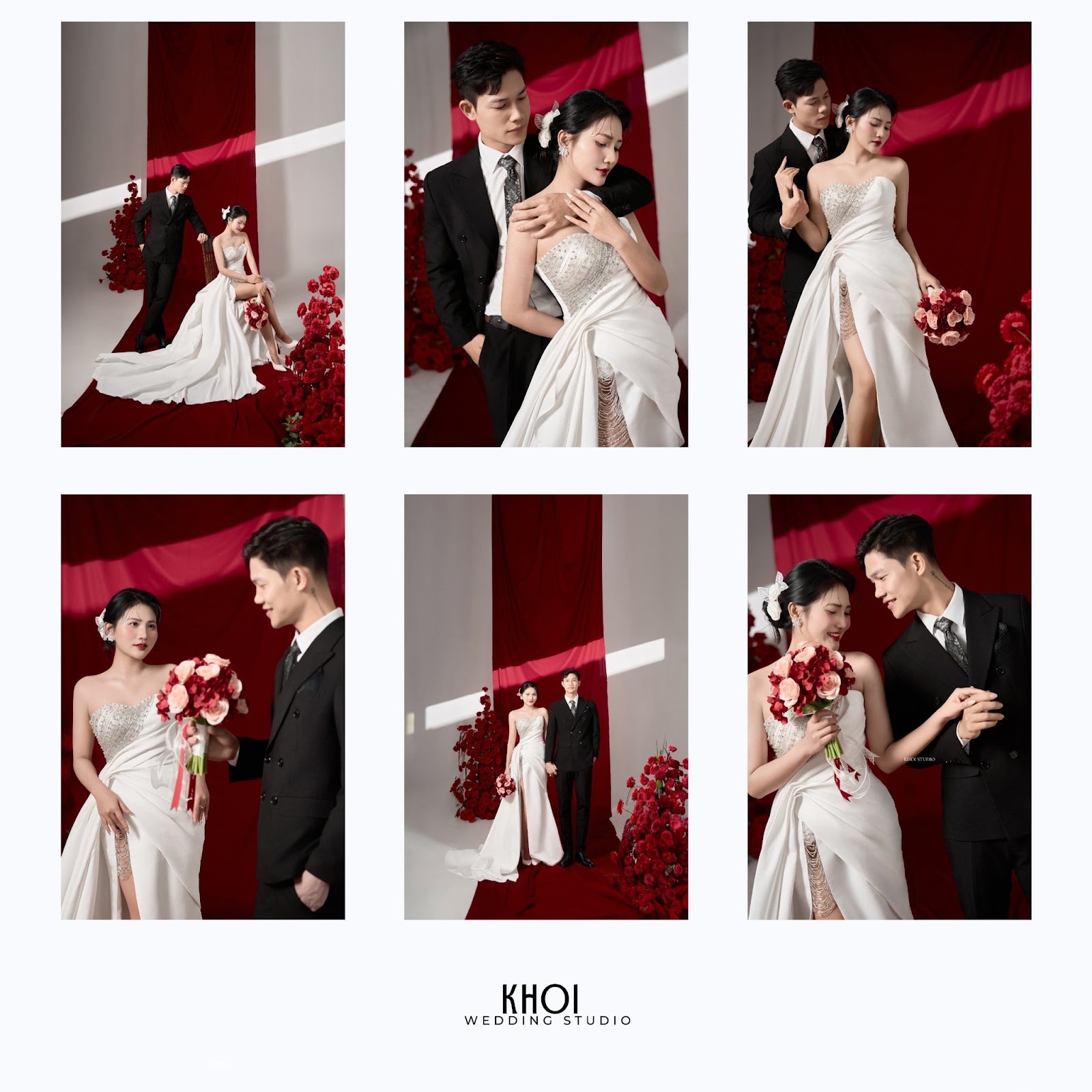 Khói Studio tư vấn cách chọn váy cưới theo dáng người cho cô dâu tại Vinh Nghệ An