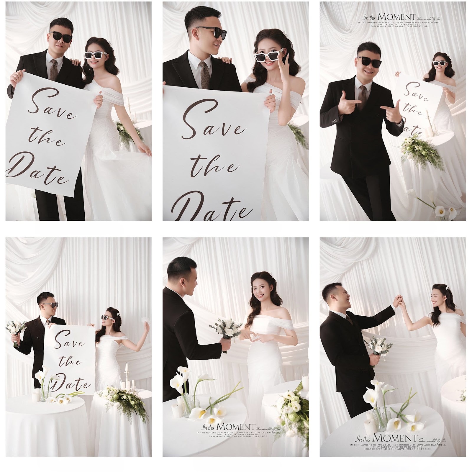 Cặp đôi chụp ảnh cưới kiểu Hàn Quốc trong studio ở Vinh tại Khói Studio