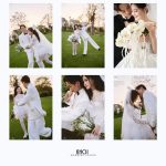 Bộ ảnh cưới pre-wedding lãng mạn và sang trọng của cặp đôi tại không gian ngoại cảnh xanh mát.