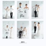 Bộ ảnh cưới pre-wedding phong cách Hàn Quốc với concept vui tươi và sang trọng.