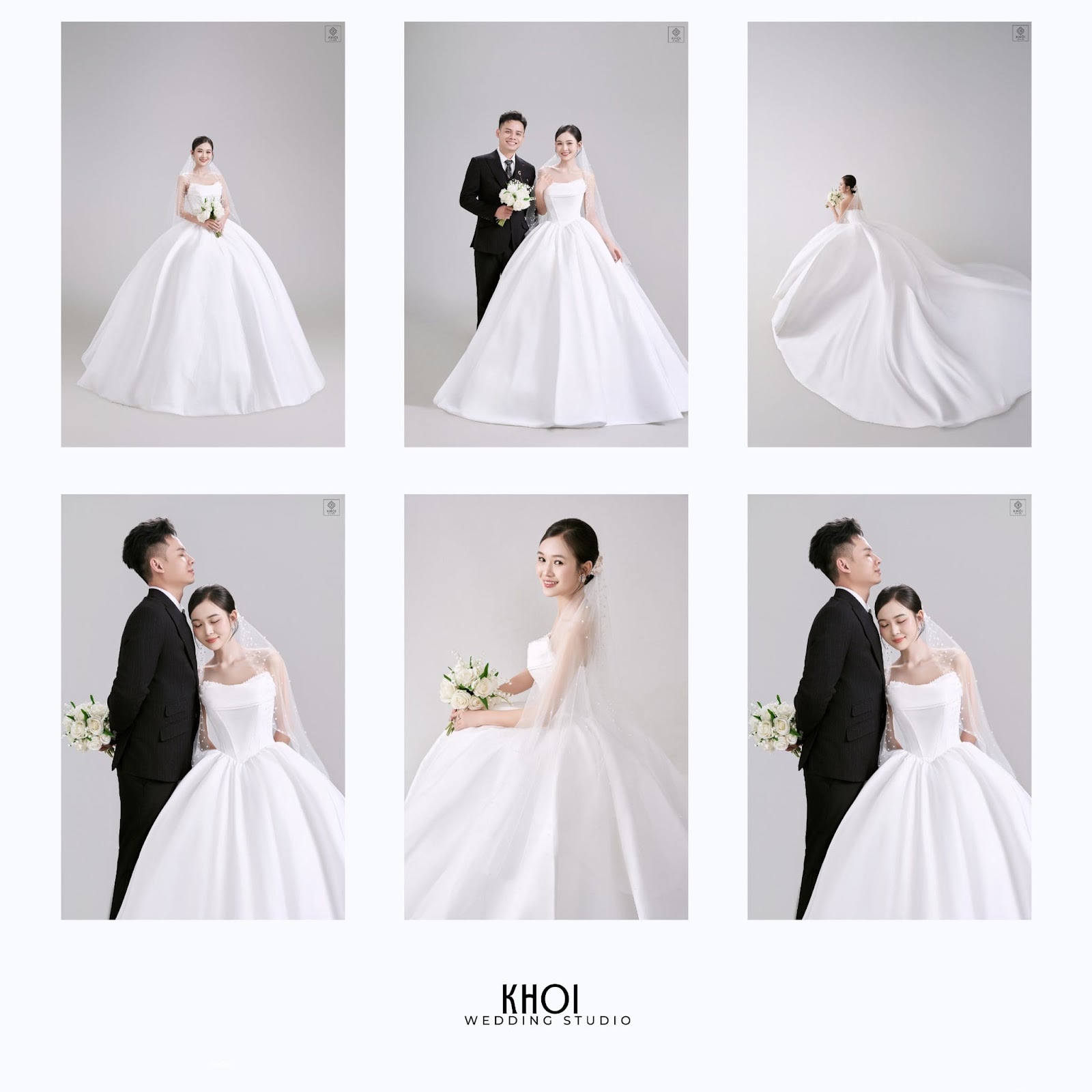 Cặp đôi chuẩn bị chụp ảnh cưới tại studio Khói Studio TP Vinh Nghệ An