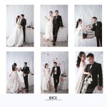 Bộ sưu tập ảnh cưới lãng mạn và sang trọng của cặp đôi được chụp tại studio.
